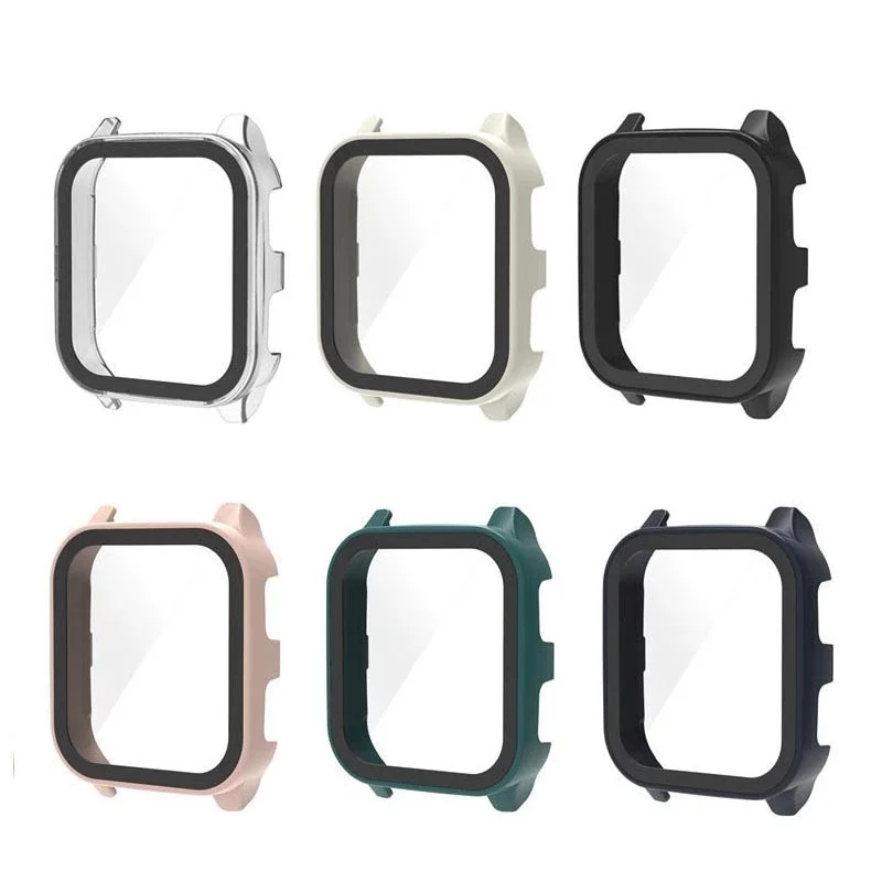 Ultra Thin Hard PC Case Tempered Glass Screen Protector Protective Cover For Garmin Venu SQ Sq 2