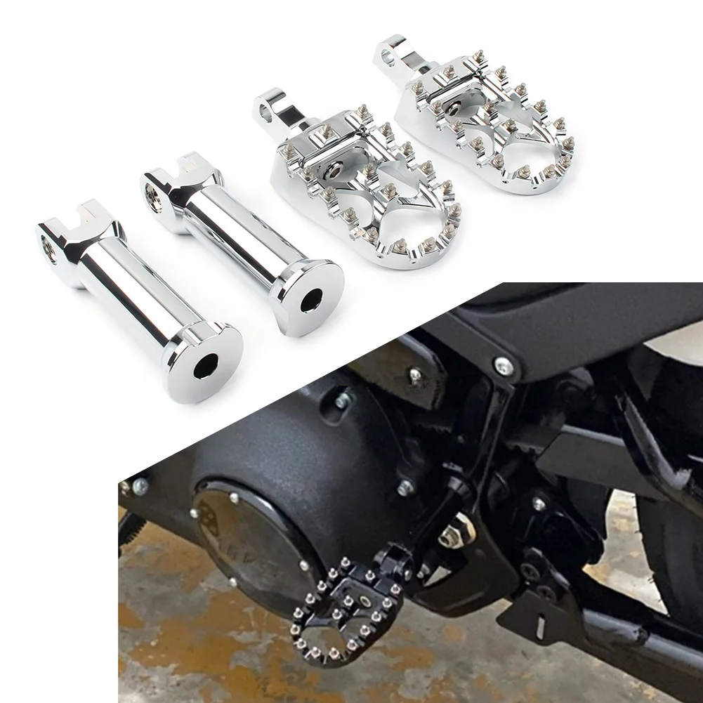 

Motorcycle Rear Footrest Foot Pegs Bracket Assembly Chrome For Harley Softail FLDE FLFB FLHC FLSB FLSL FXBB FXLR 2018 2019 2020