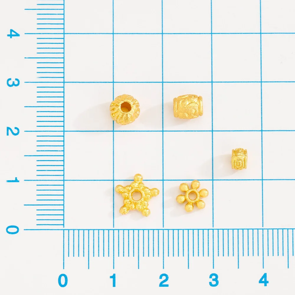 

Ювелирные материалы и аксессуары ручной работы, древнее песочное золото через отверстия, круглые бусины, бочковые бусины и снежинки.