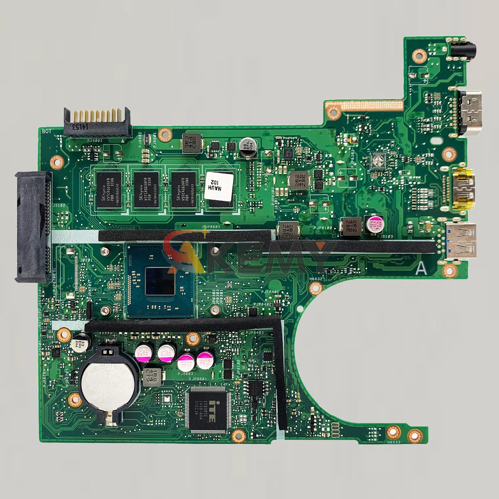 X200ma placa-mãe do portátil para asus vivobook k200ma x200m d200ma f200ma x200ma notebook mainboard com cpu celeron 100% testes ok