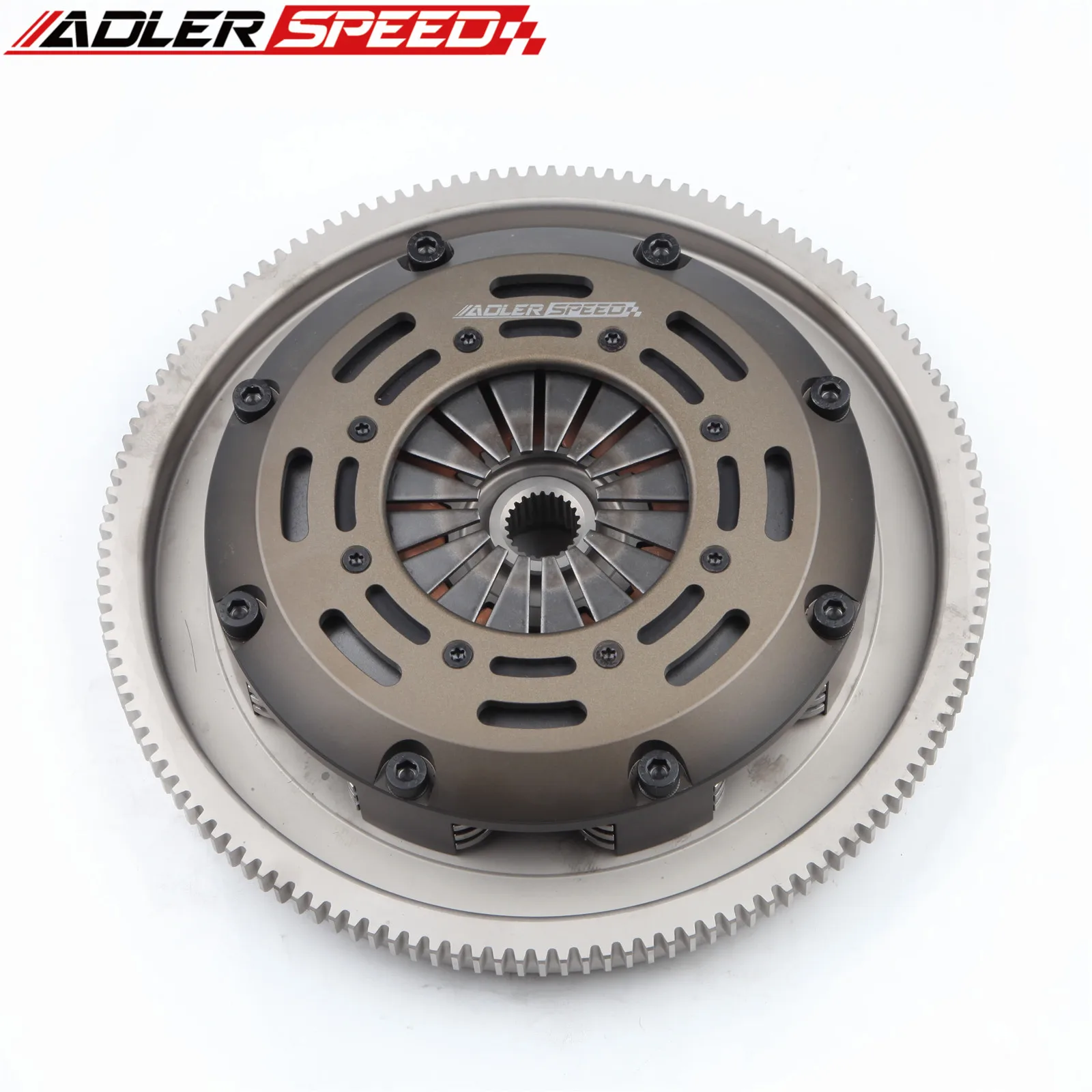 ADLERSPEED RACING CLUTCH TRIPLE DISC FOR FITS SEAT IBIZA (6L1)1.9 TDI / CUPRA R (ASZ, BLT, BPX, BUK)