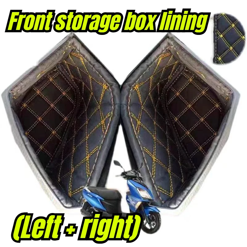 Modification Accessories Motorcycle Front Storage Box Left and Right Lining Protector Pad Set For UY125