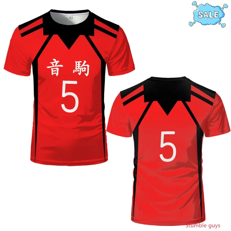 Haikyuu Nekoma Mode Kinder Jungen Kleidung Trikot T-Shirt Anime Volleyball Club Kuroo Kozume Cosplay Herren Alltags-Sportoberteil