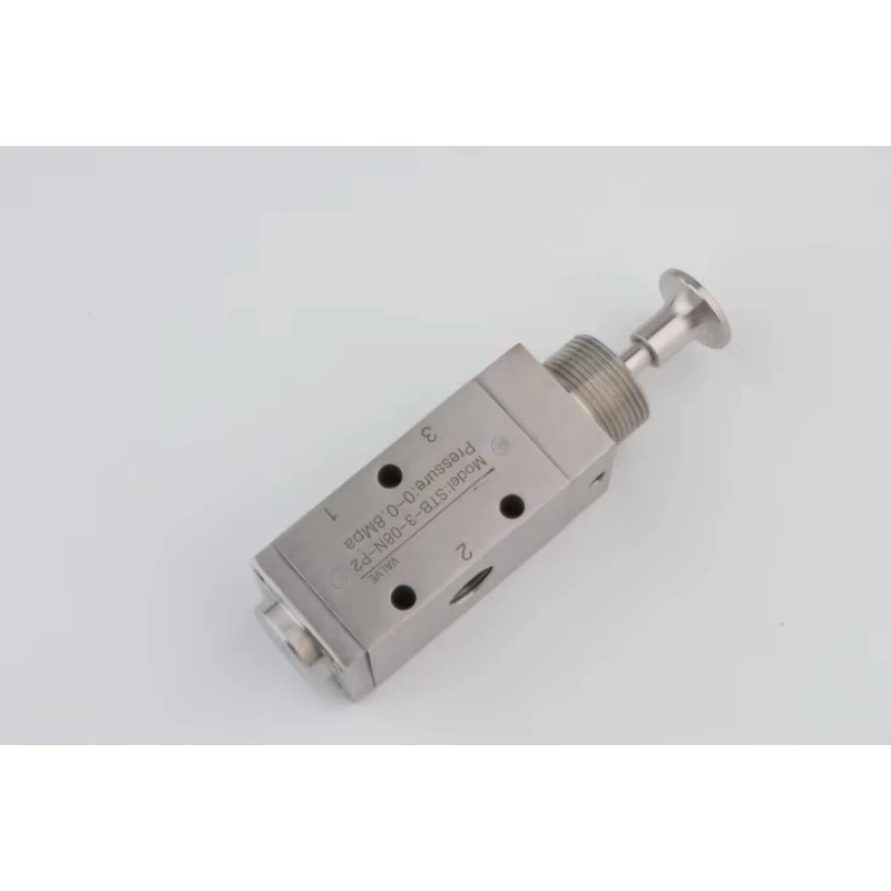 SUS316 STB سلسلة 3 منافذ NPT1/4 أجزاء هوائية صمام ميكانيكي من الفولاذ المقاوم للصدأ