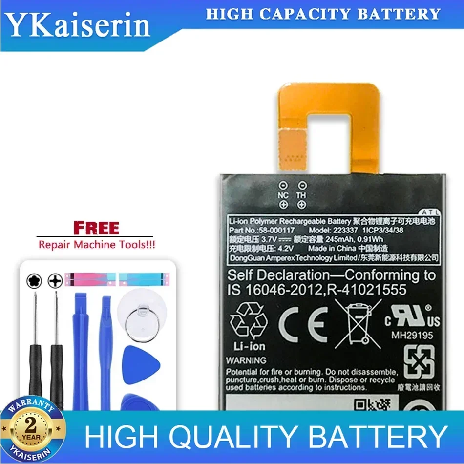 Battery 58-000117 245Mah Mobile Phone For Amazon Kindle KO1 Oasis 1,2 Tablet Bateira