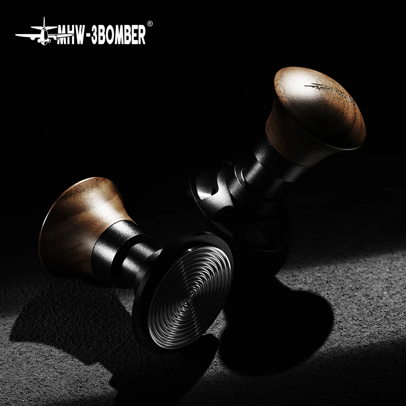 MHW-3BOMBER Coffee Tamper 58.35mm Espresso Press Tool 30lb Professional Coffee Tools Barista Gift