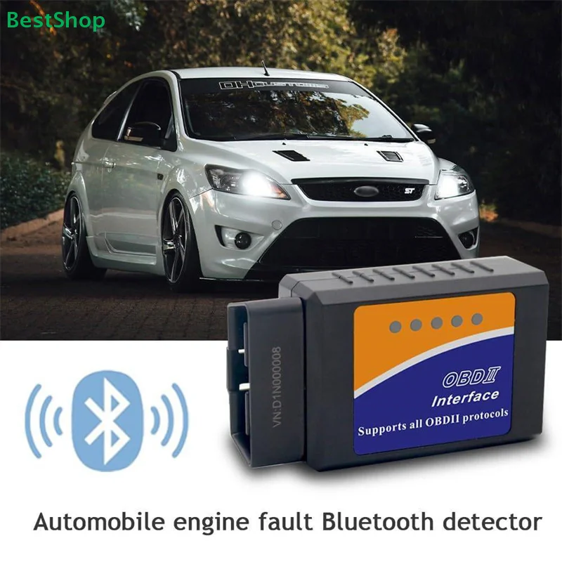 〔Vic〕Bluetooth OBD2 Scanner,OBDII Car Diagnostic Scan Tool,Check Engine Fault Code Reader for All OBD2 Protocol Vehicles