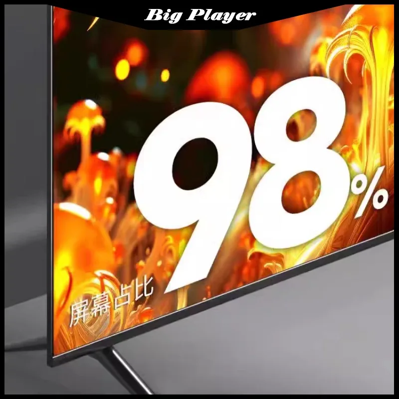 Super High Definition randloser Fernseher 75 100 Zoll Home Smart LCD Vollbild