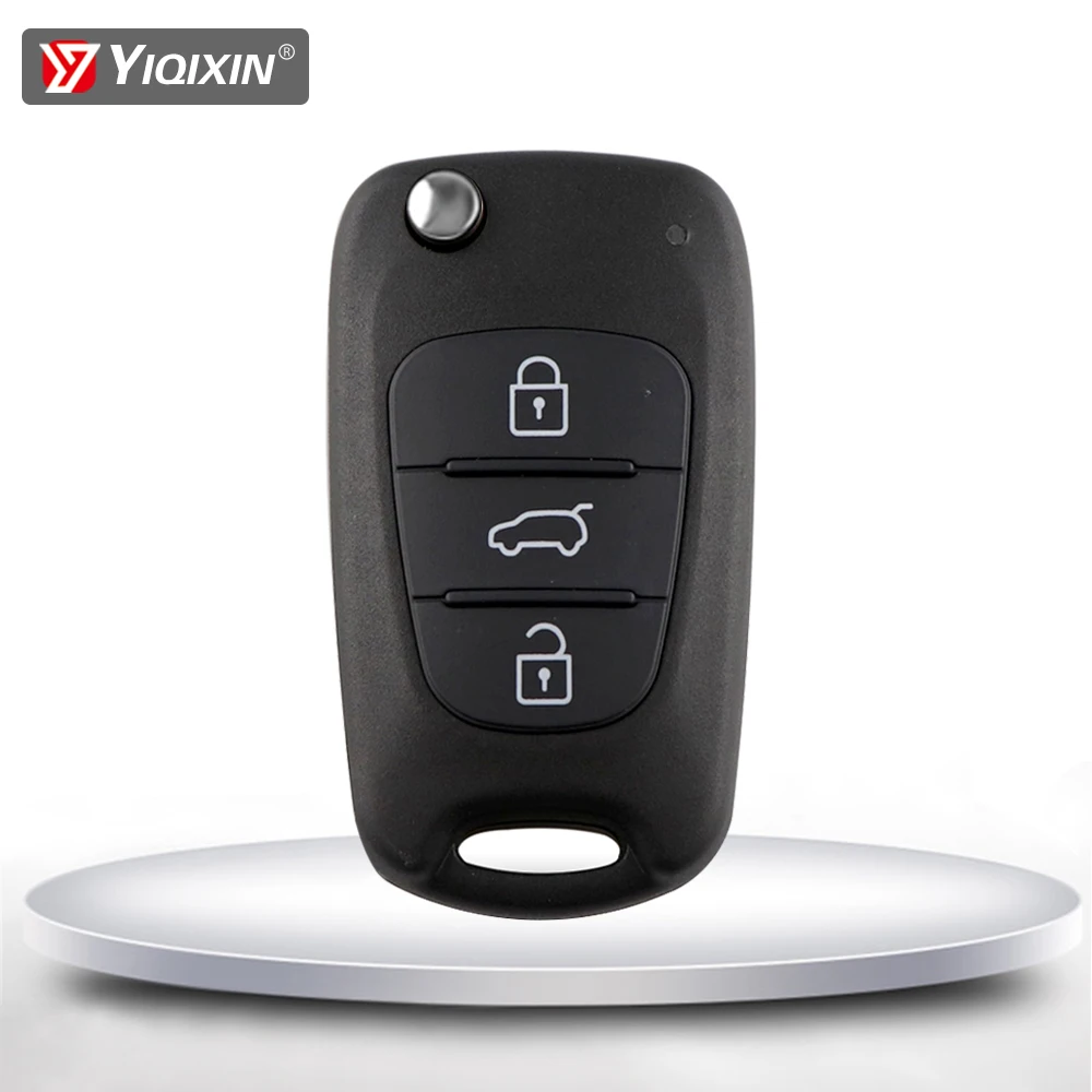 Remote Car Key Shell For Kia K2 K5 Rio 3 Picanto Ceed Cerato Sportage For Hyundai I20 I30 IX35 I35 Accent 3 Buttons Folding Case