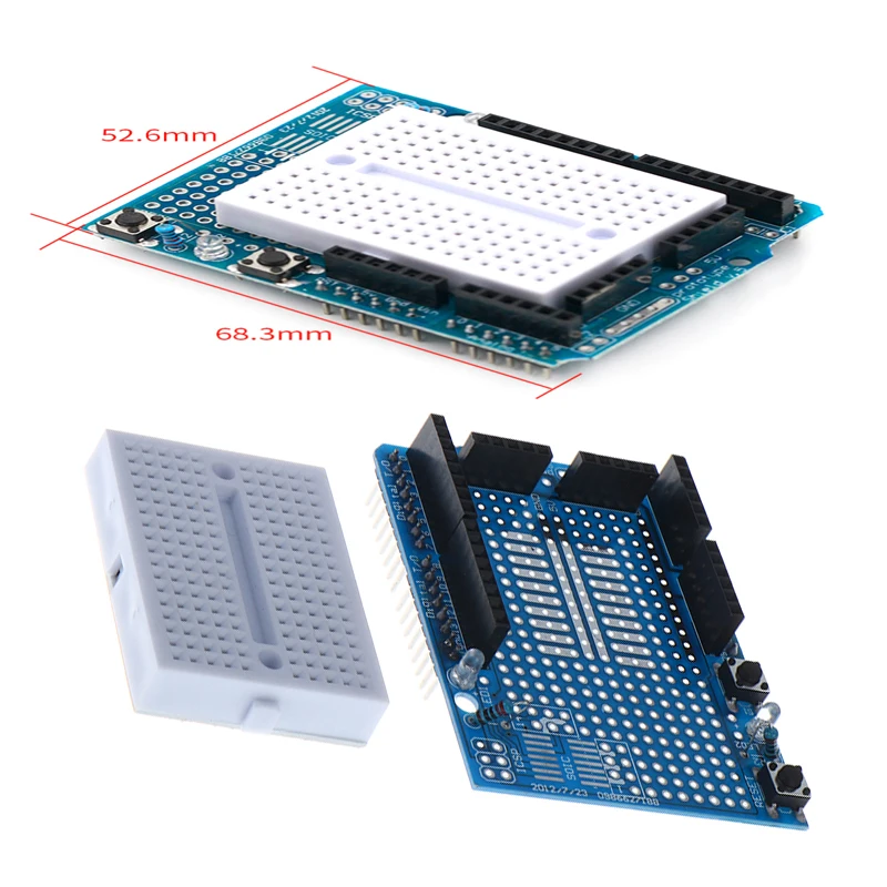 

2/4/6pcs For UNO Proto Shield Prototype Expansion Board With SYB-170 Mini Breadboard Based For Arduino