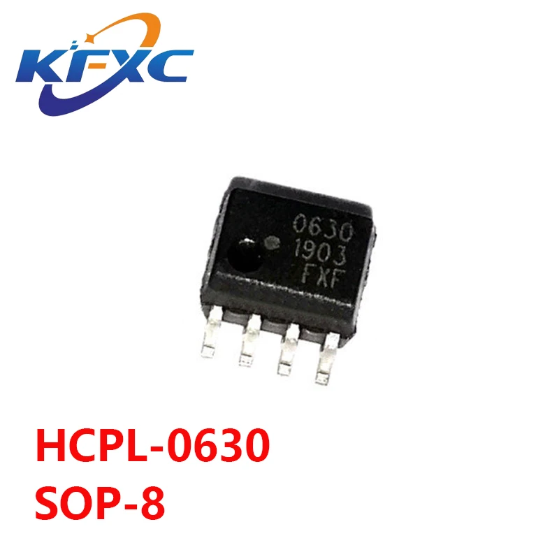 

5pcs New original HCPL0630 SOP8 SMD HCPL-0630 Dual channel optocoupler A0630