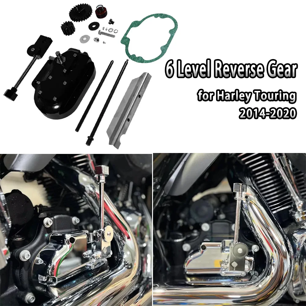 

Motorcycle 6 Speed Reverse Gear Kit For Harley Touring Street Glide FLHX Road Glide Road King FLHR Ultra Limited FLHTK 2014-2020