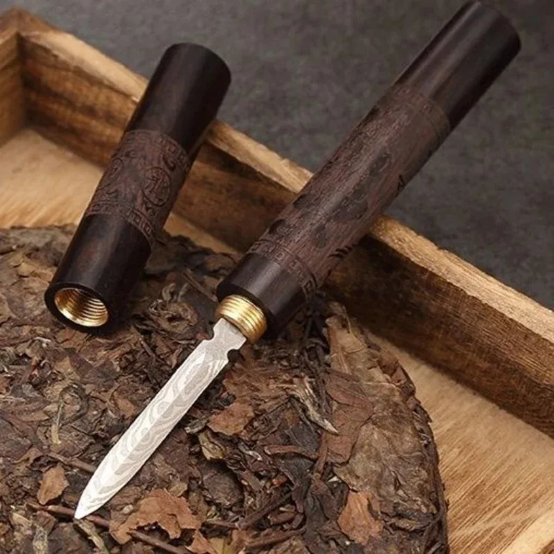 A Top Quality Tea Knife Chinese Tea Knife Needle Yunnan Puer Knife Shu Shen Raw Puerh Tea Cake Pu Er Erh Cube Cutters Brick Tool