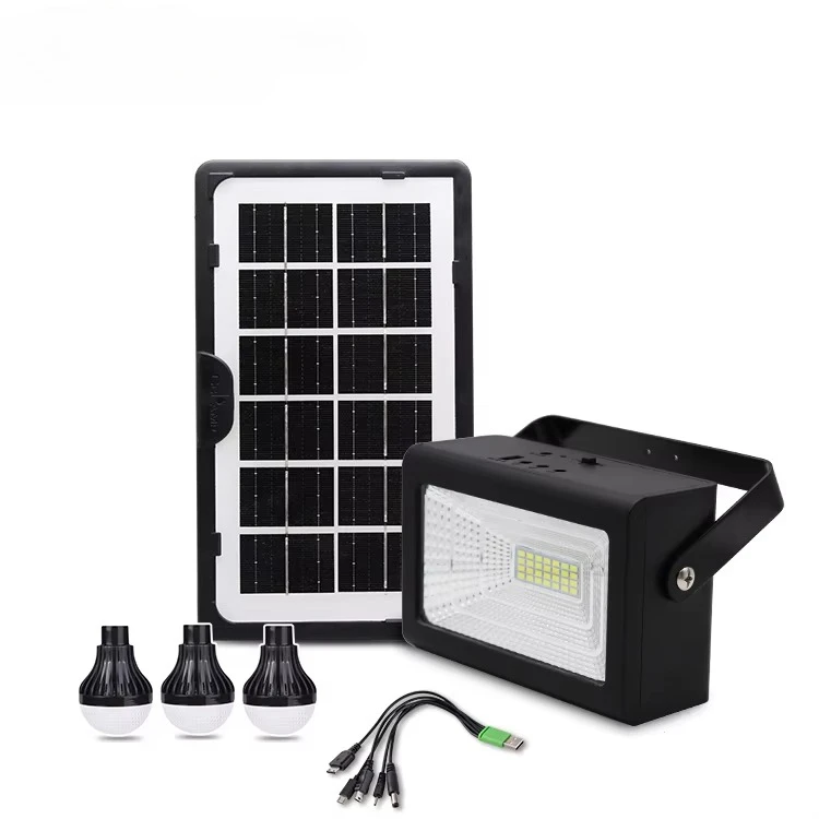 

Multi-Functional Solar Home Lighting System Portable Outdoor Solar Camping Lamp with Charging Capabilities Warehouse Office Use
