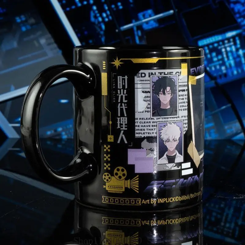 

Link Click Charles Charles Anime Cosplay Ceramic Cup Cartoon Ceramics Mugs Water Glass Mark Cups Halloween Fans Gift