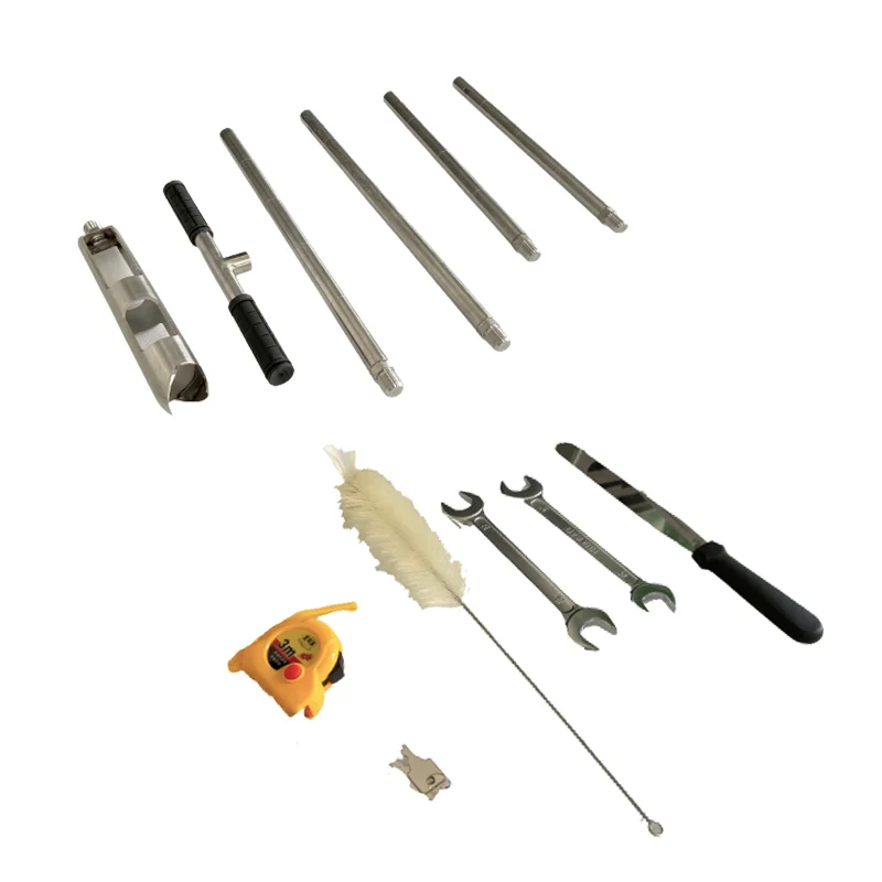 Boîte à outils d'échantillonnage de sol, kits de tarière agriculture réduire l'intensité du travail 15-20CM d'échantillons de sol à chaque fois en acier inoxydable