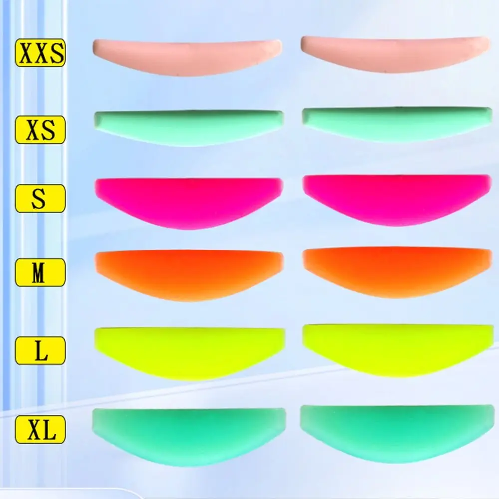 6 Paar Applicator Tools Siliconen Wimper Perm Pad Herbruikbare Wimper Extensie Siliconen Eye Patch Make-Up Accessoires