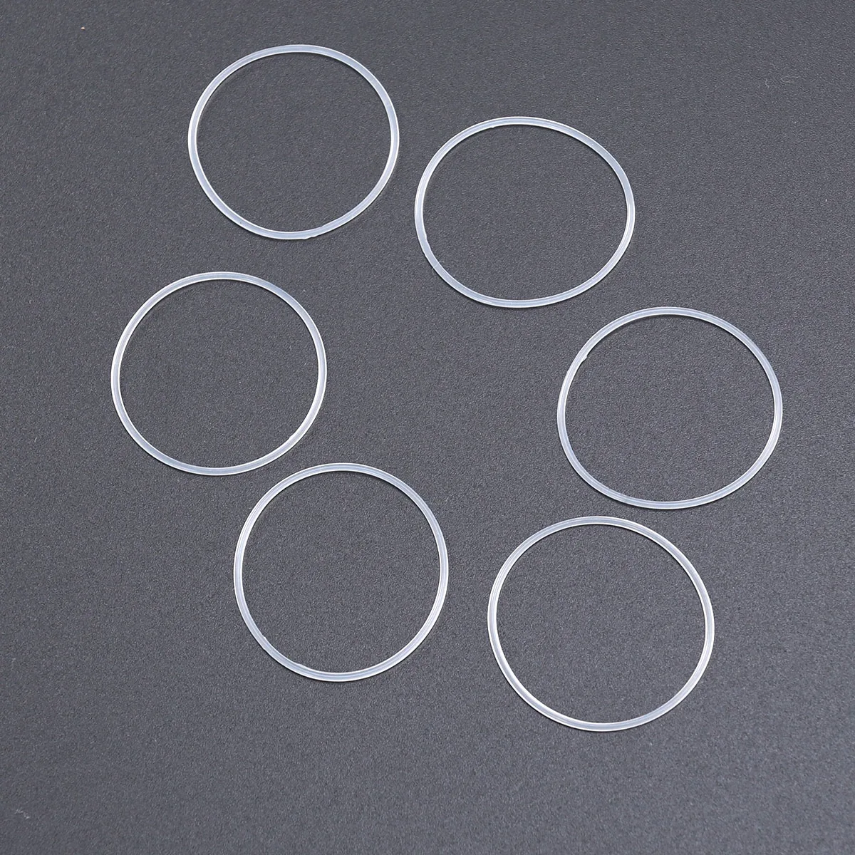 

5 PCS Silicone Sealing Rings Strong Performance Joint Interface Oil Resistance Abrasion Waterproof Washer Gaskets Seals