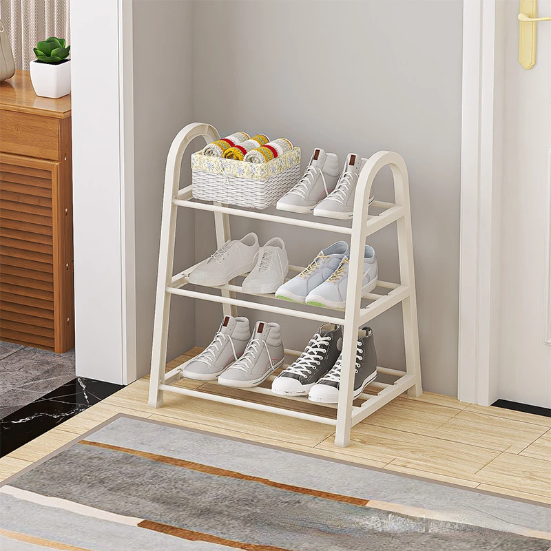 

Type A Simple Installation Light Luxury Windproof And Dustproof Storage Shoe Rack Home Multi-layer Stainless Steel Storage Rack