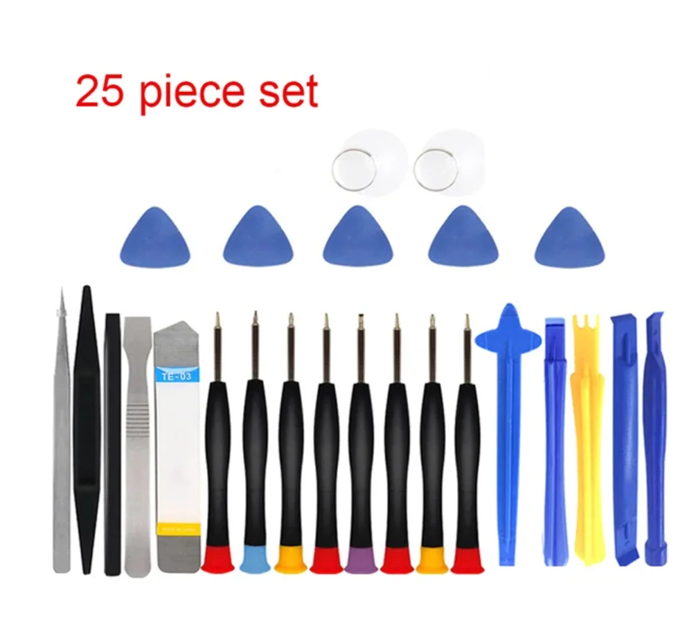 25 IN1 Mobile Phone Disassembly Repair Tools Kit  for  Apple Screwdriver Spudger  Opening Repair Tool for macbook pro