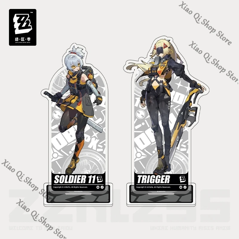 「Genuíno oficial」Zenless Zone Zero Standing Painting Series acrílico sinal de pé Opolis Squad Collector's Edition presente