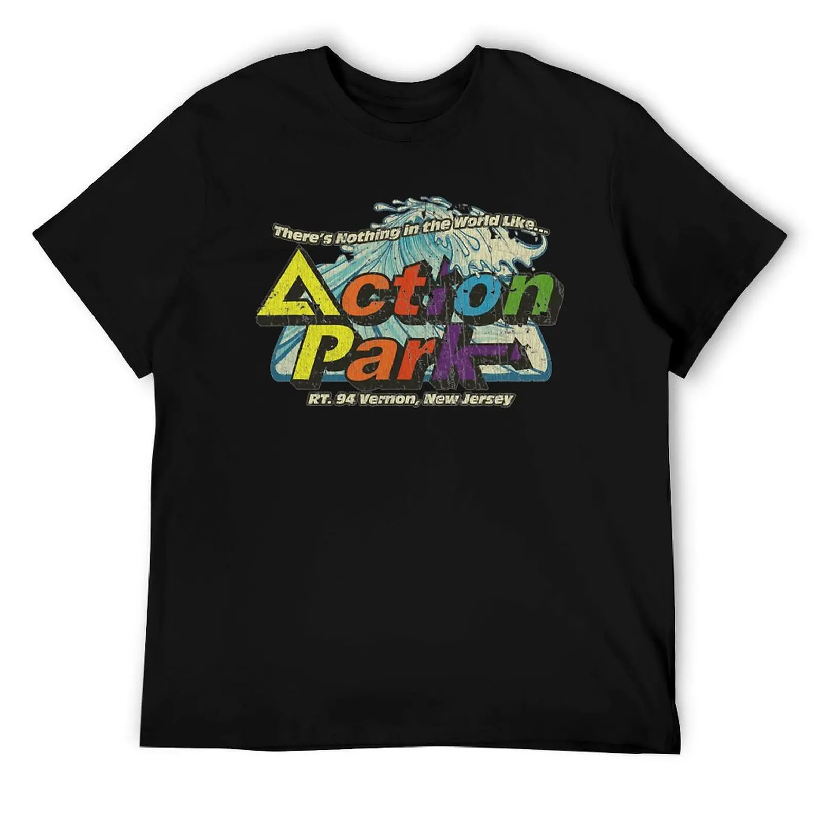

Funny Action Park New Jersey 1978 Vintage T-Shirt t shirts for man graphic tees funny t shirts dark humor T-Shirt