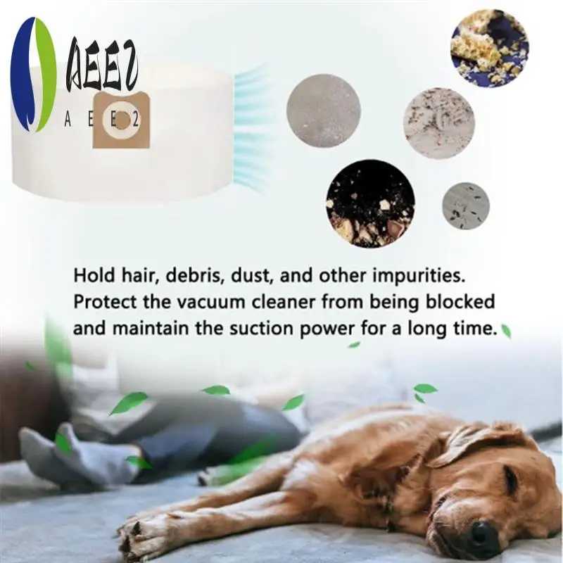 

AEE2-14Pack VF3501 Replacement Bags - For Ridgid Shop Vac & Workshop Dry Vac Bags,Dust Collection Filter Bags Replace Part