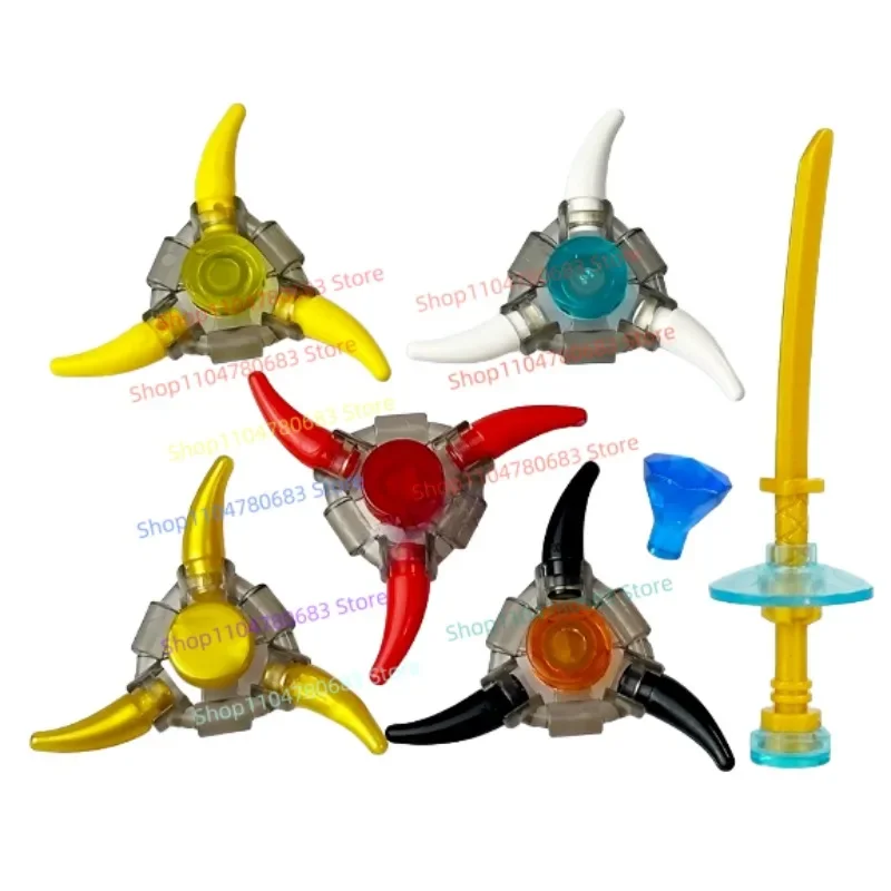 Building Blocks Snake Monster Scepter Marked Sword Equipment Set Mini Figure Assembly Model Anime Cartoon Accessories Toy Gift