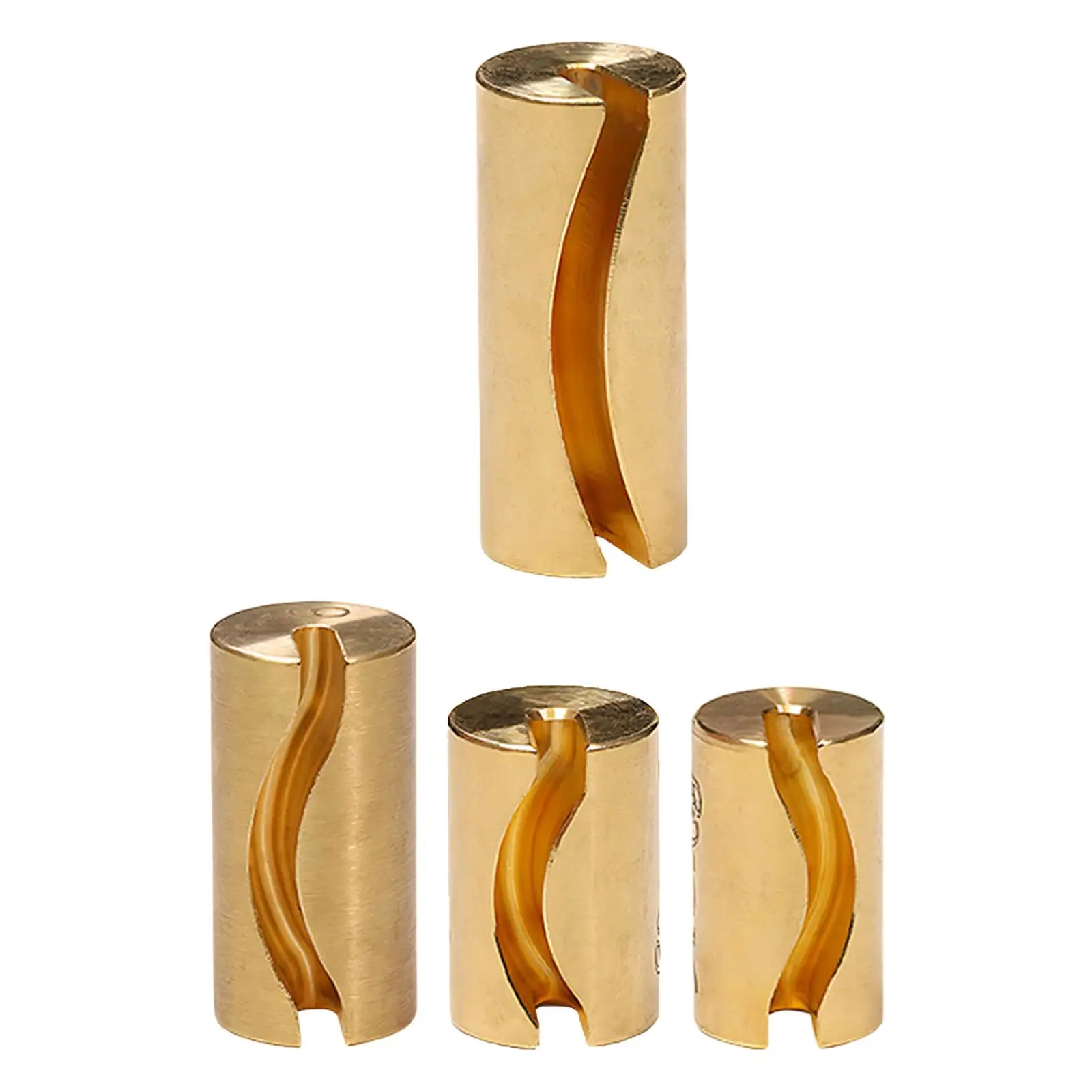 Wolf Tone Eliminate Brass Cello Mute Metal Tube Accessory for Cello Wolf Stone Anti Vibration for Professional and Beginner Use