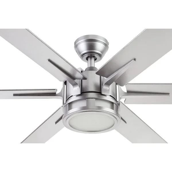 Honeywell-Kaliza interior moderno LED teto ventilador com luz e controle remoto, opções de montagem dupla, 56"