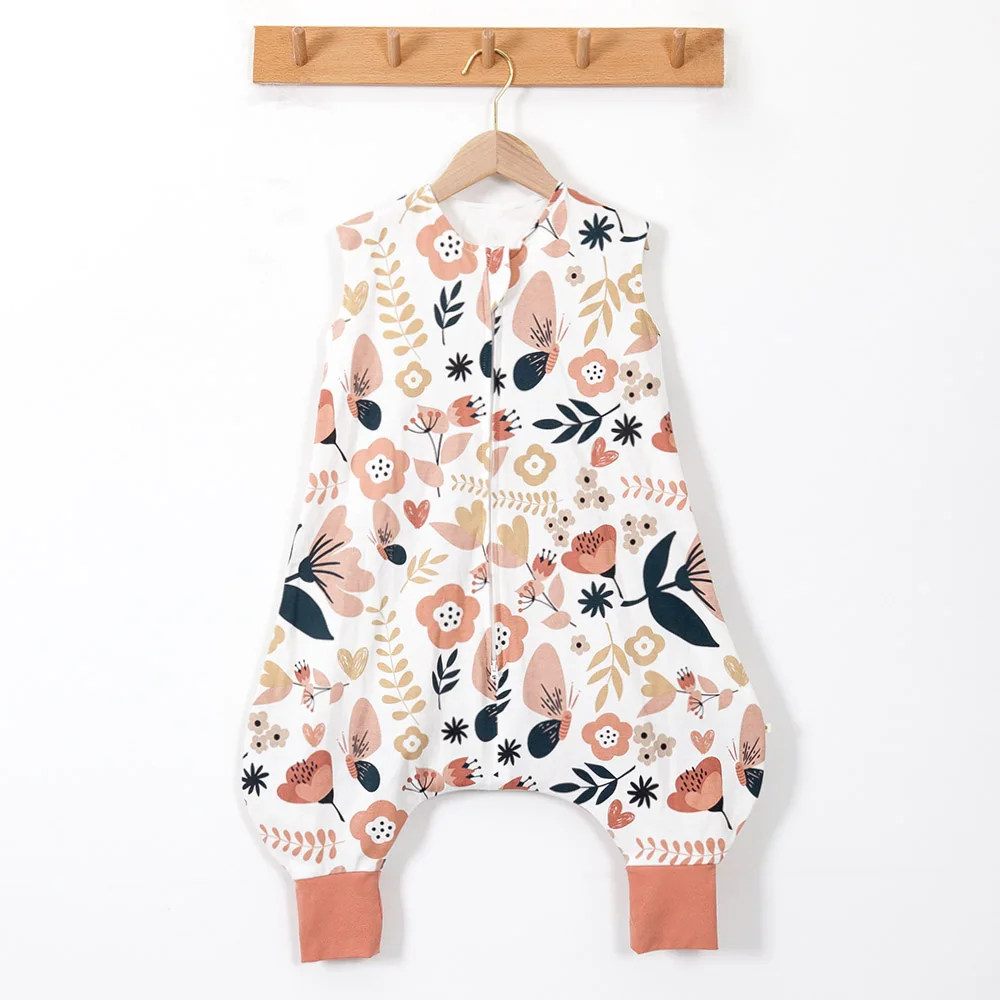 Babyschlafsack 28-32 ℃ Sommer Kühle Weste Kinder Schlaf Sack Jungen Mädchen 100% Baumwolle Atmungsaktive Schlafsack Baby Anti Tipi Neue