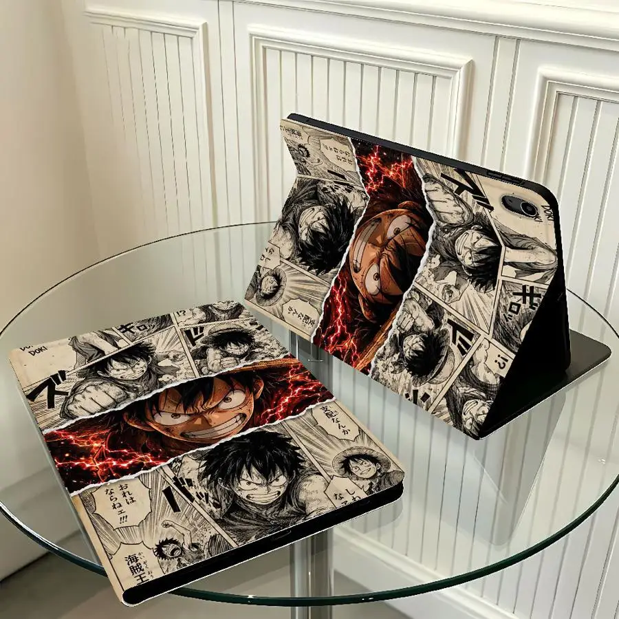 With Pencil Holder Case for Apple iPad 10th 7/8/9th Air 11 13 M4 M3 M2 A16 2026 Pro11 13 Ones Pieces Super