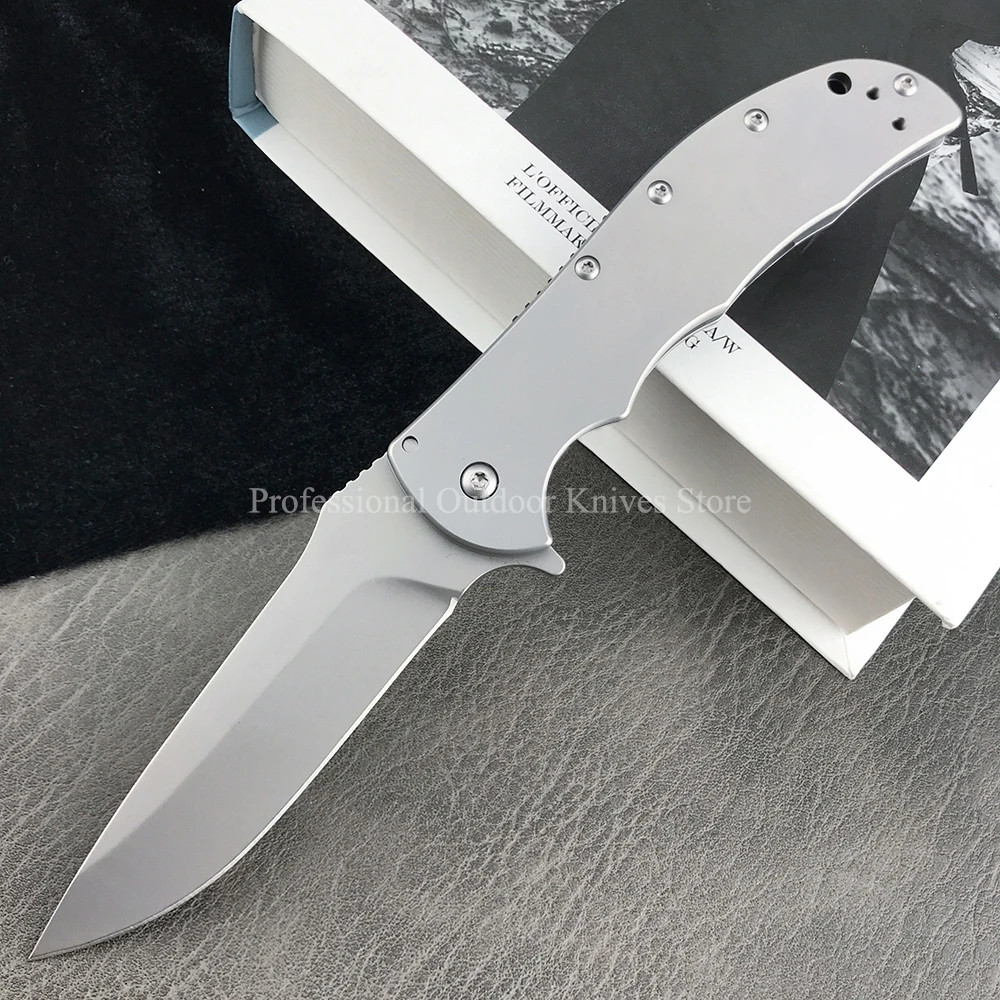 

36/55 Outdoor Survival Knives Folding Flipper Knife Edc Hunting Tactical Stainless Steel Pocket Knife Lifesaving Tool