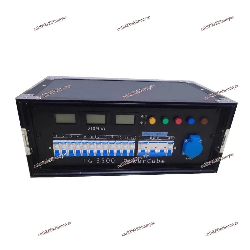 

12-Way power box industrial plug-in LED large screen power distribution cabinet aviation plug-in stage lighting performance