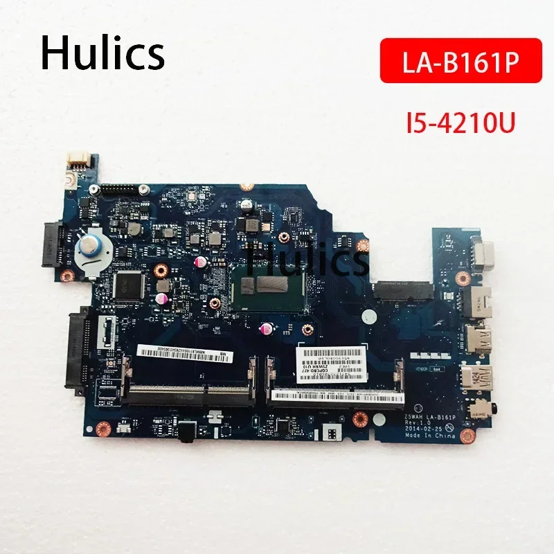 Placa-mãe Hulics Usada para Notebook Acer Aspire 13 E5-531 E5-571 Z5WAH LA-B161P NBML811004 com CPU I5-4210U