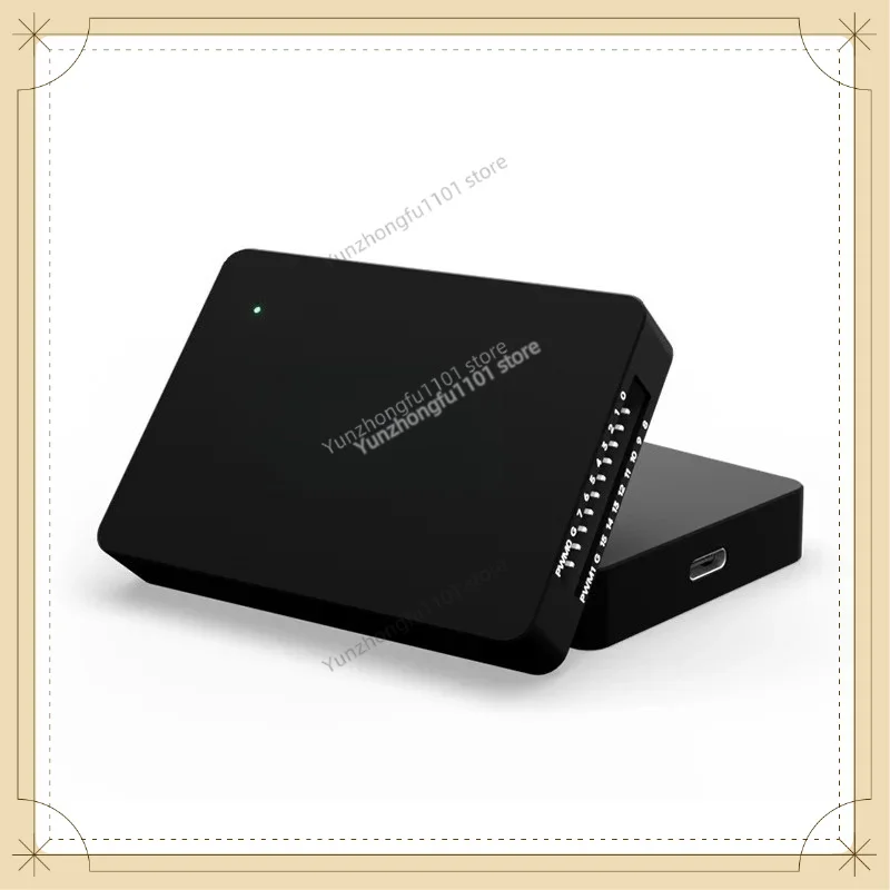 DL16 16‑Channel 250MHz Mini Logic Analyzer STM32 FPGA ARM Debugger Protocol Decoding PWM Output Digital Logic Analysis Tool