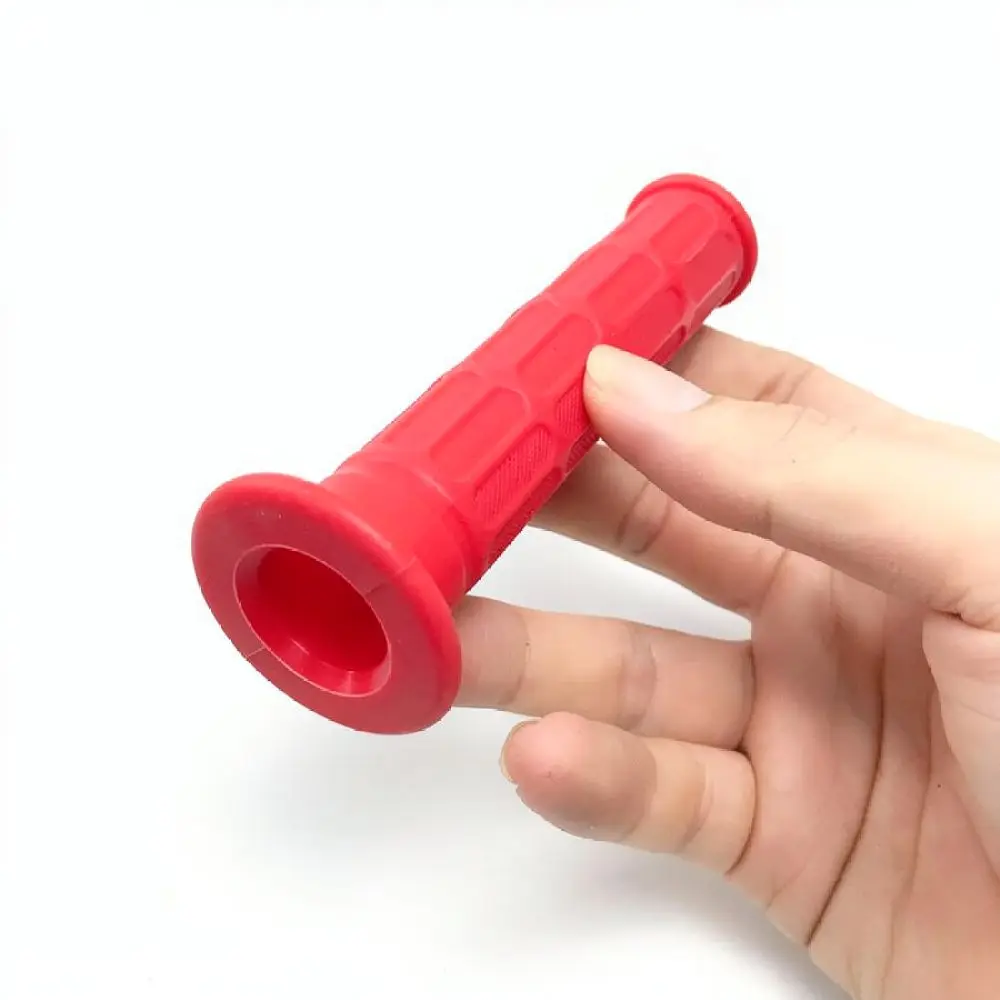 Non Slip Red Rubber Sleeve For Hand Truck Metal Handlebar Replacement Durable Grip Padding For Logistics Cart 20mm