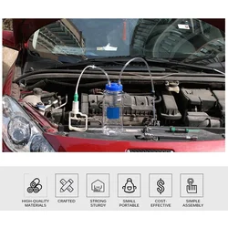 Suitable for 2L Universal Oil Change Pump Suction Vacuum Automobiles Manual Suction Oil Artifact Vacuum Maintenance Tool