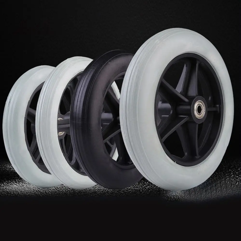 Replacement Luggage 6 Inch Travelling Trolley Caster Shoppin Cart Wheels Solid Tire Wheel Wheelchair Caster