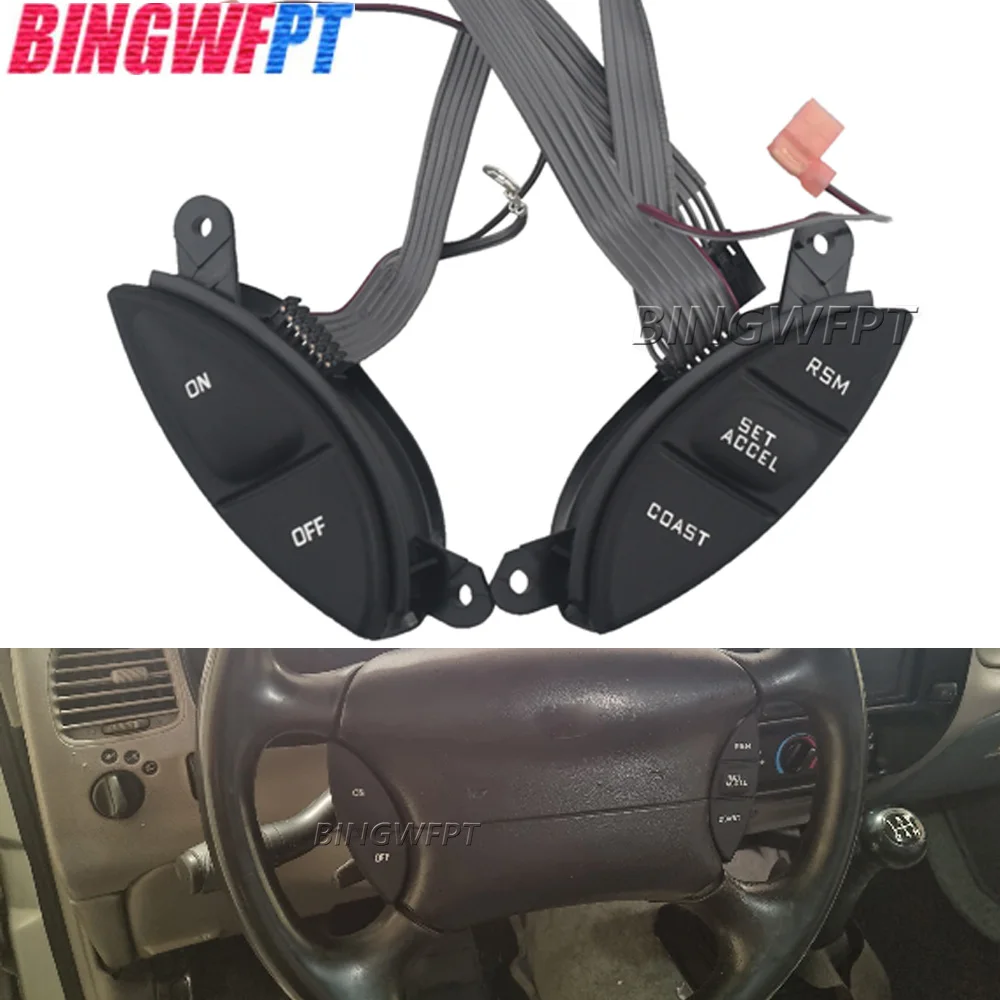 

Кнопка включения круиз-контроля на руле F87Z-9C888-BB для Ford Explorer Sport Trac Ranger 1998, 1999, 2000, 2001, 2002, 2003,