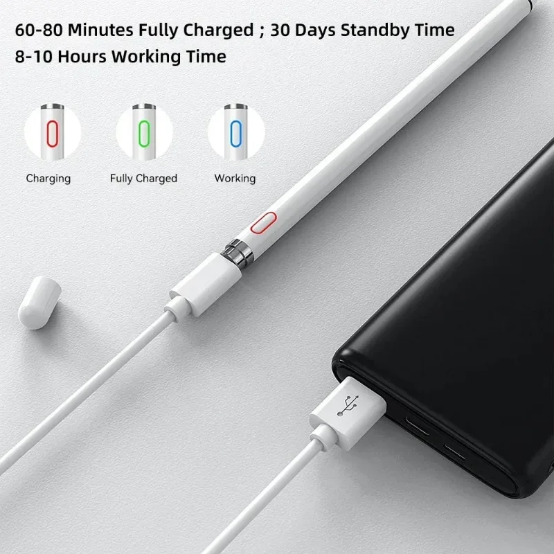 

Для iPad Pencil Stylus Pen для Apple Pencil Touch Pen Для телефона iPad Pro Samsung Huawei Xiaomi Pencil Tablet Mobile IOS Android