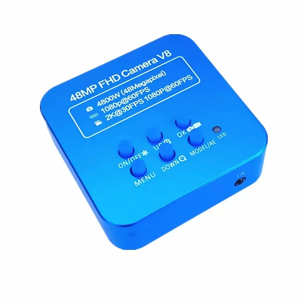 TF U Disk Video Recording  HD Microscope Camera Full HD 30FPS 2K 2MP USB Industrial Digital Electronic Video Microscope Camera