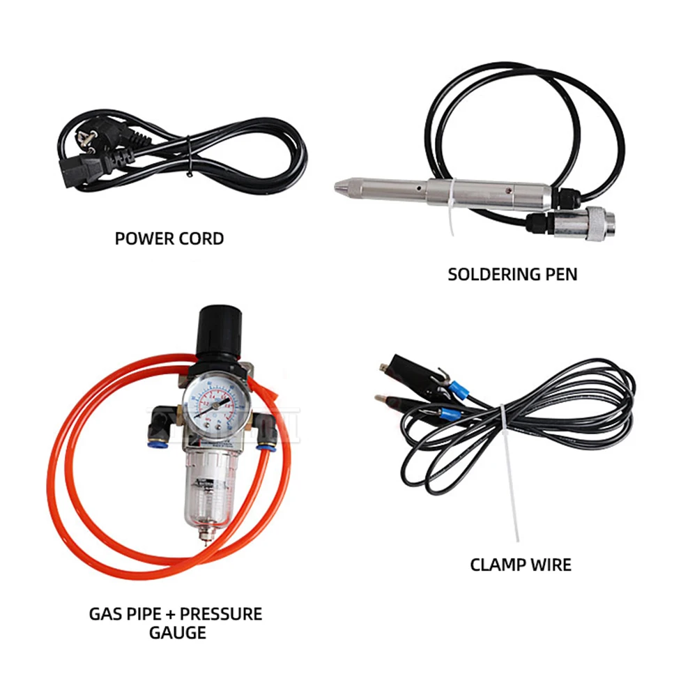 Máquina de soldadura por puntos inteligente de alta potencia con espejo, soldadura de joyería, máquina de soldadura por puntos de colisión por pulsos