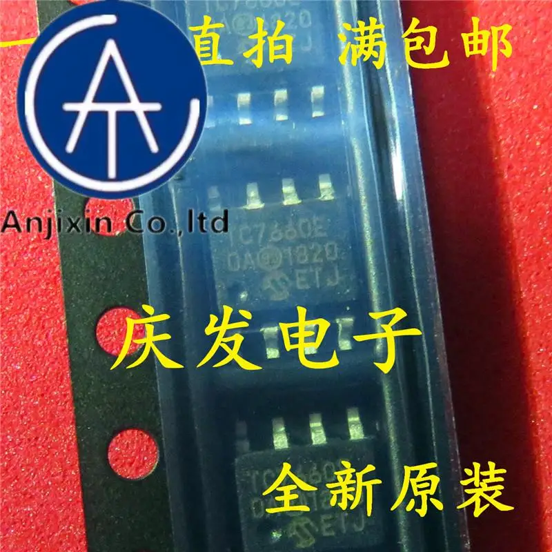 

10 шт. 100% оригинал, новый в наличии TC7660 TC7660EOA SOP-8 импульсный регулятор