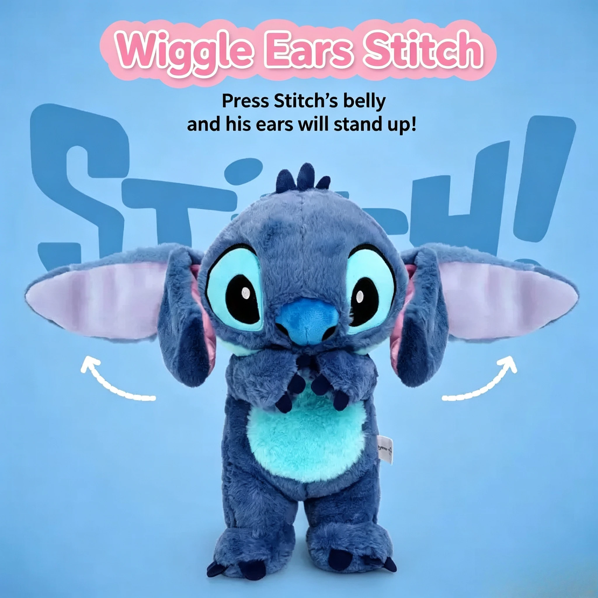 Breath stitches plush toy soothing artifact sleep doll, cute sleep soothing doll birthday gift