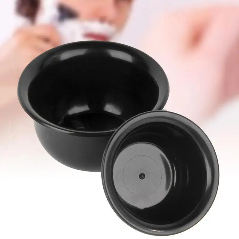 Shaving Cream Bowl Deep Design Shave Cup Plastic Container Soup Storage Bowl Sturdy Anti Slip Shaving Foaming Bowl Barber