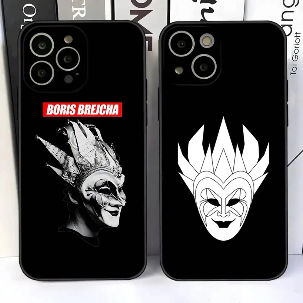 

DJ Boris Brejcha Phone Case For iPhone 17,16,15,14,13,12,11 Plus,Pro,Max,Air,XR,XS,X,7,8 SE,Mini Silicone Soft