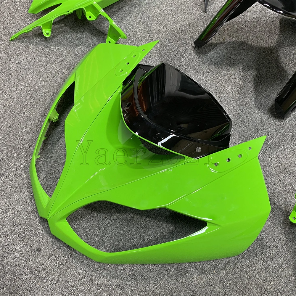 Plastic fairing kit for ZX-6R 09-12 ZX6R ZX 6R 2009 2010 2011 2012 premium injection molded fairing body frame