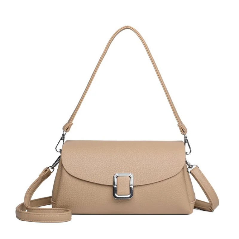 

Женская сумка из тонкой кожи, модный пригородный дизайн и повседневный простой винтажный стиль ​