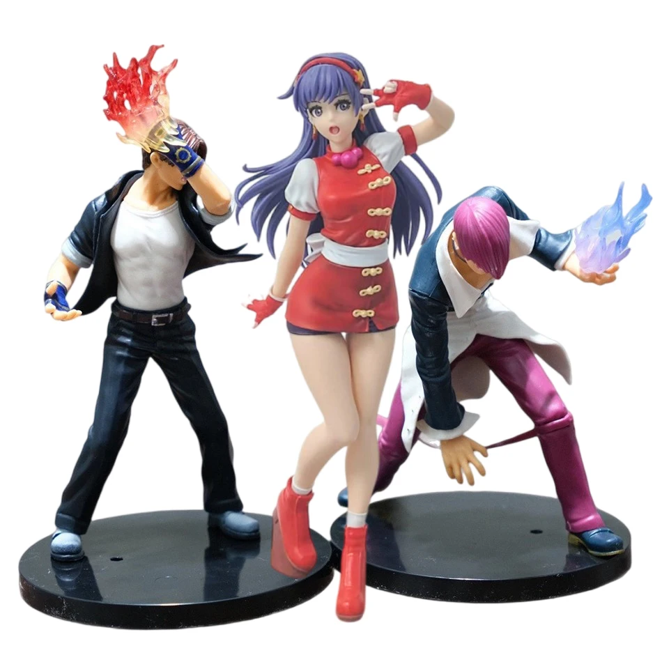 Figura de Anime de la Serie The King of Fighters'98 SNK, Lori Yagami, Kyo Kusanagi, Asamiya, Athena, Figura de Acción, Modelo de Juguete